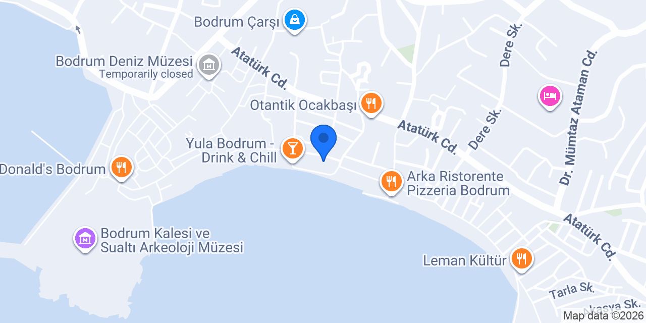 Mono Bodrum Butik konumu