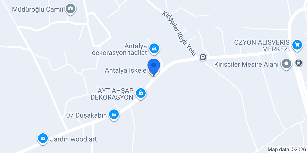 Antalya İskele konumu