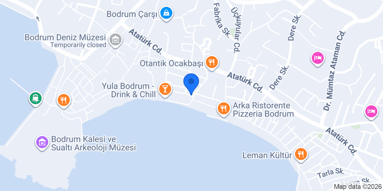 Bodrum NARR Takı Aksesuar konumu