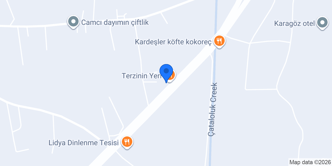 Terzinin Yeri konumu