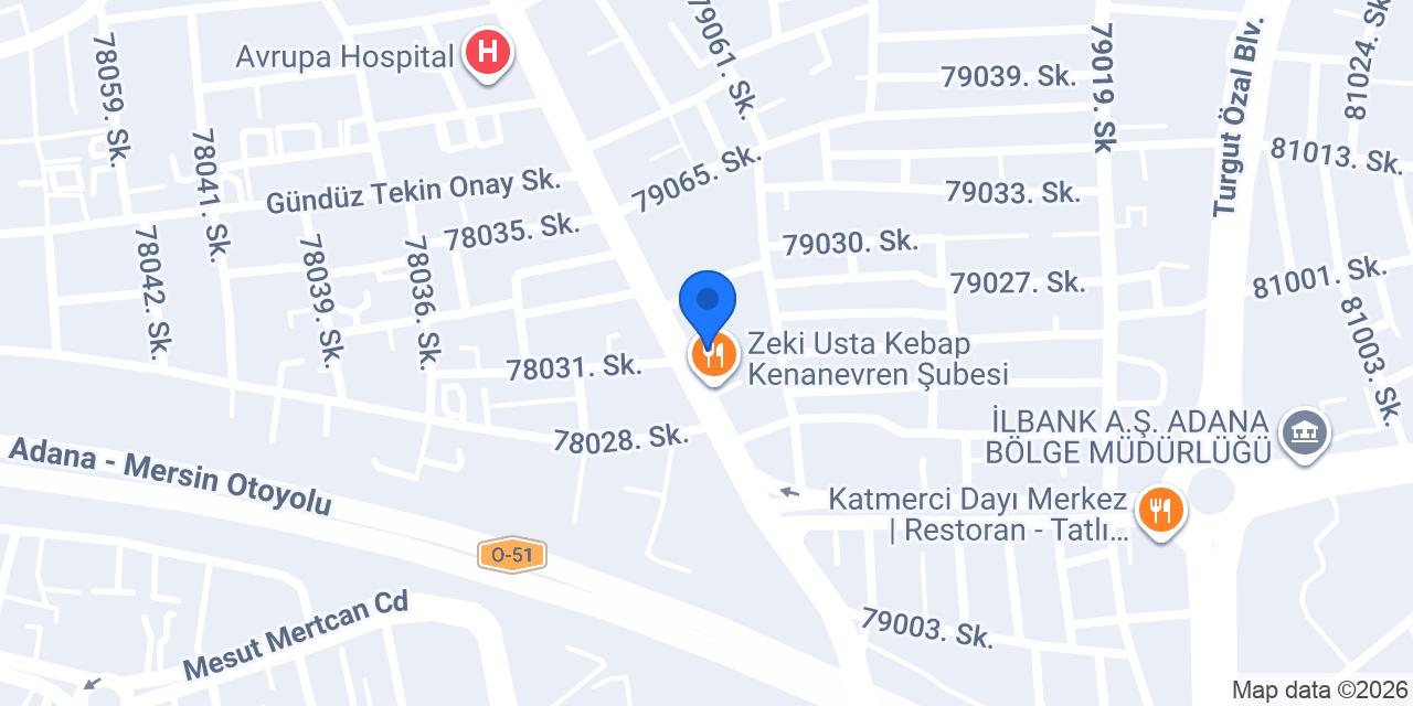Şırdancı Osman Usta konumu