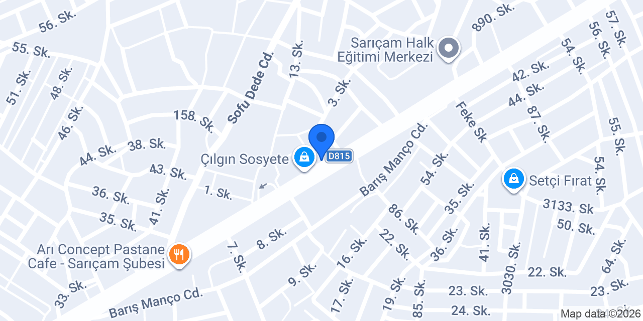 Tantunici Adem Kozan Yolu konumu