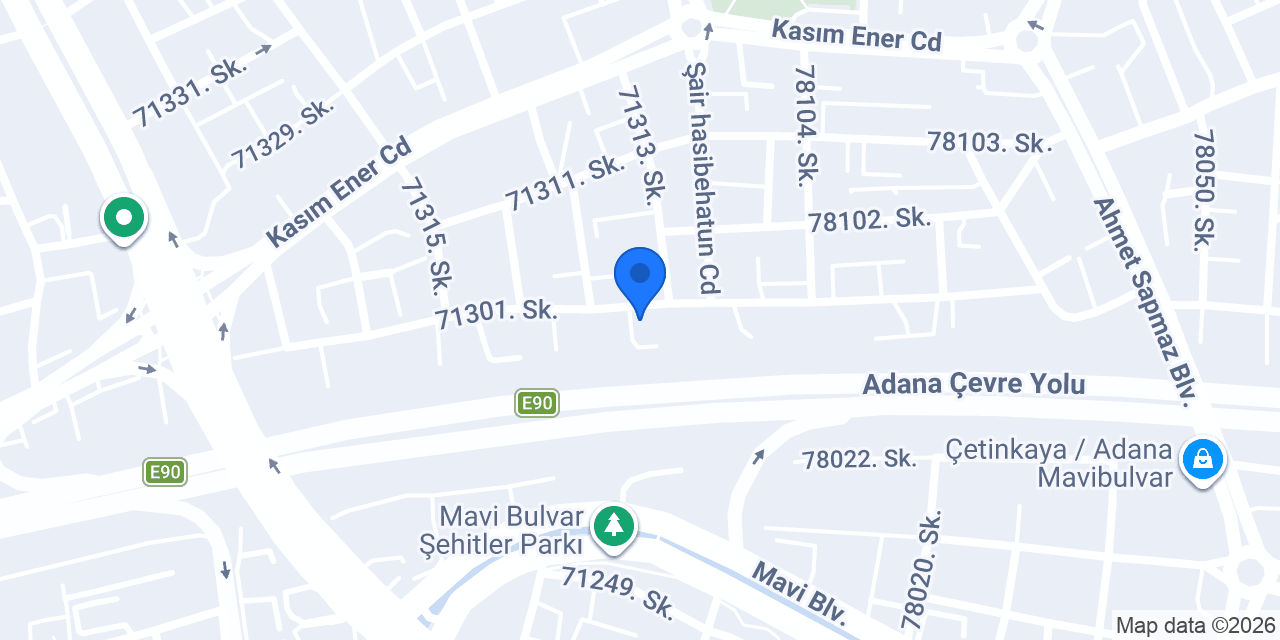 Diş Hekimi Türker Karcı konumu