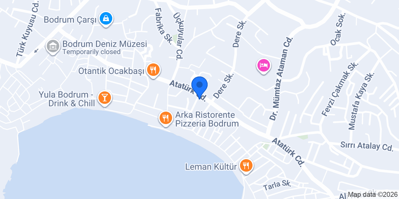 Küsad Art Gallery konumu
