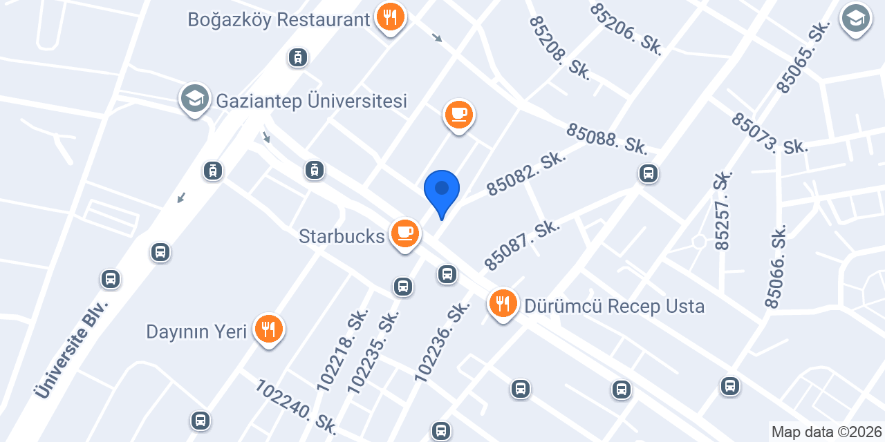 VF WAFFLE ÜNİVERSİTE konumu
