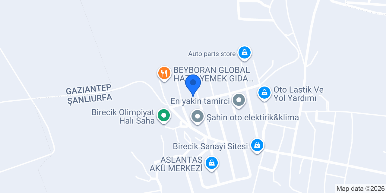 Meral Otomotiv konumu