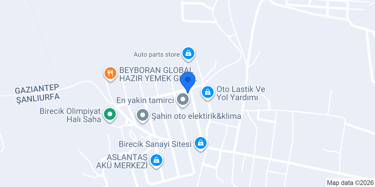 ARSLANTAŞ OTO YEDEK PARÇA konumu