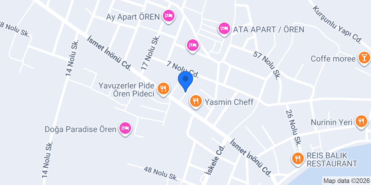 NİRA CAFE RESTAURANT konumu