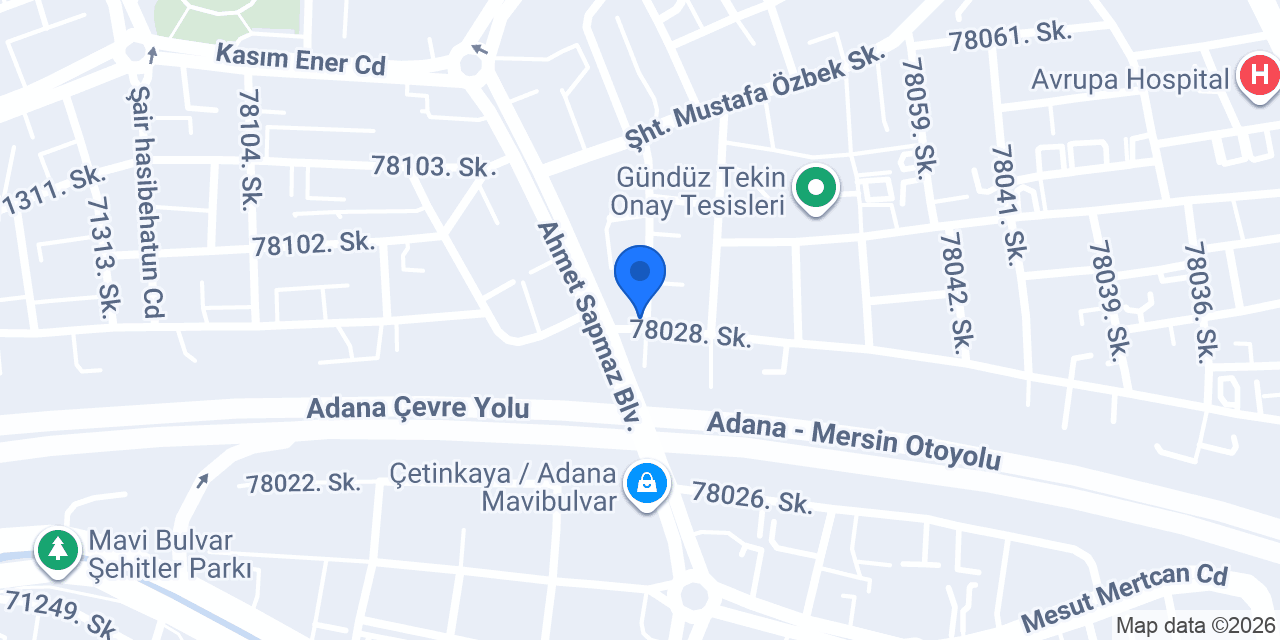 ARDIÇ KİTABEVİ ADANA konumu