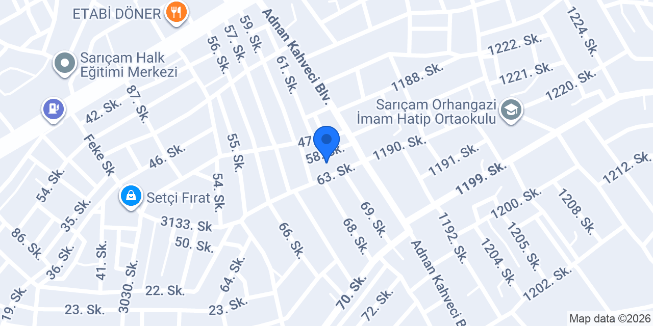 Adana Pro Dron çekimi konumu