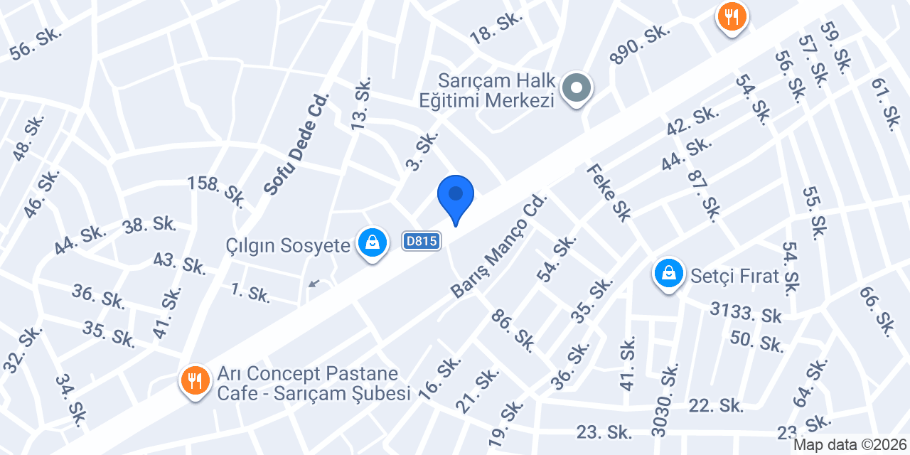 Fekeli Fatih Usta Kebap konumu