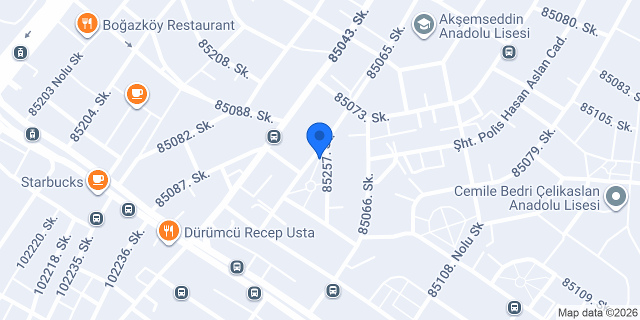 Öz Yeditepe Taksi konumu