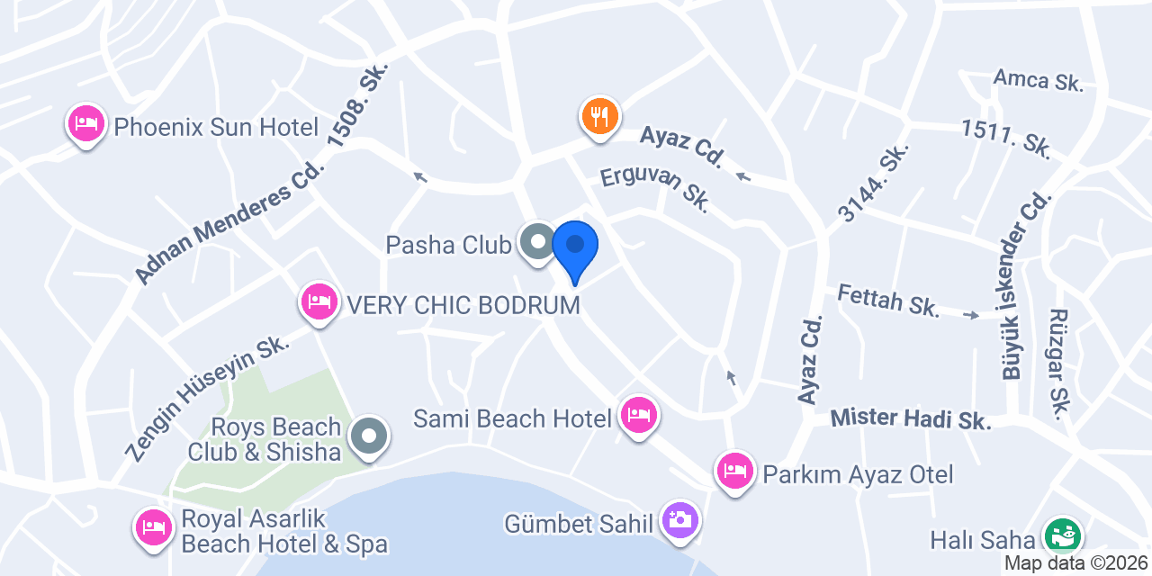 La Boum Club Bodrum konumu