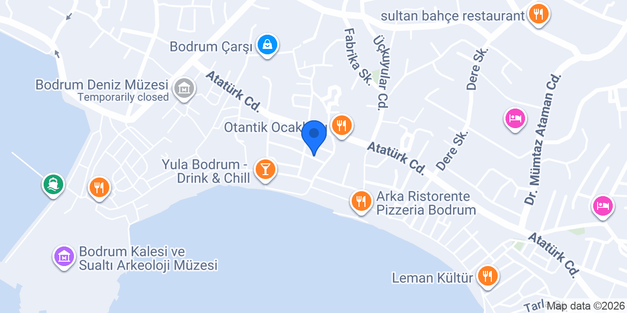Dolma Bodrum konumu