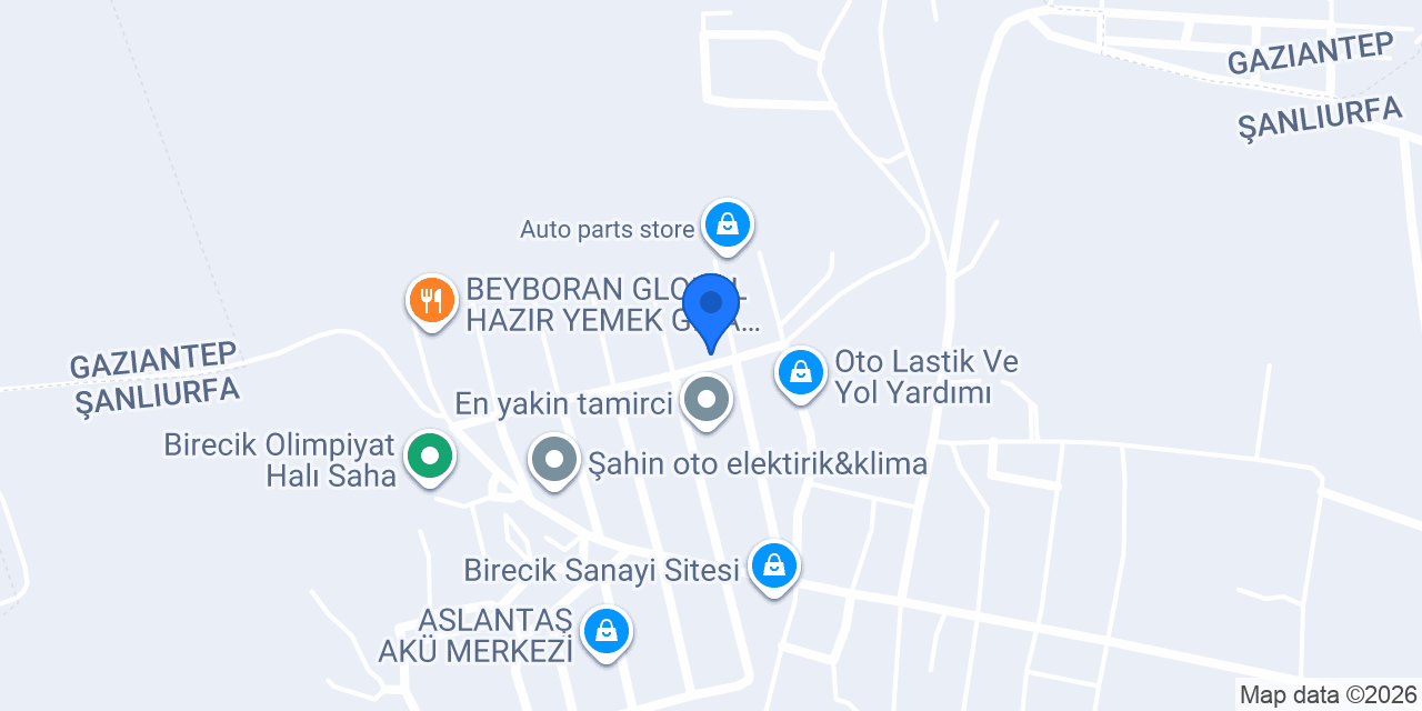 Karaçalı dizel konumu