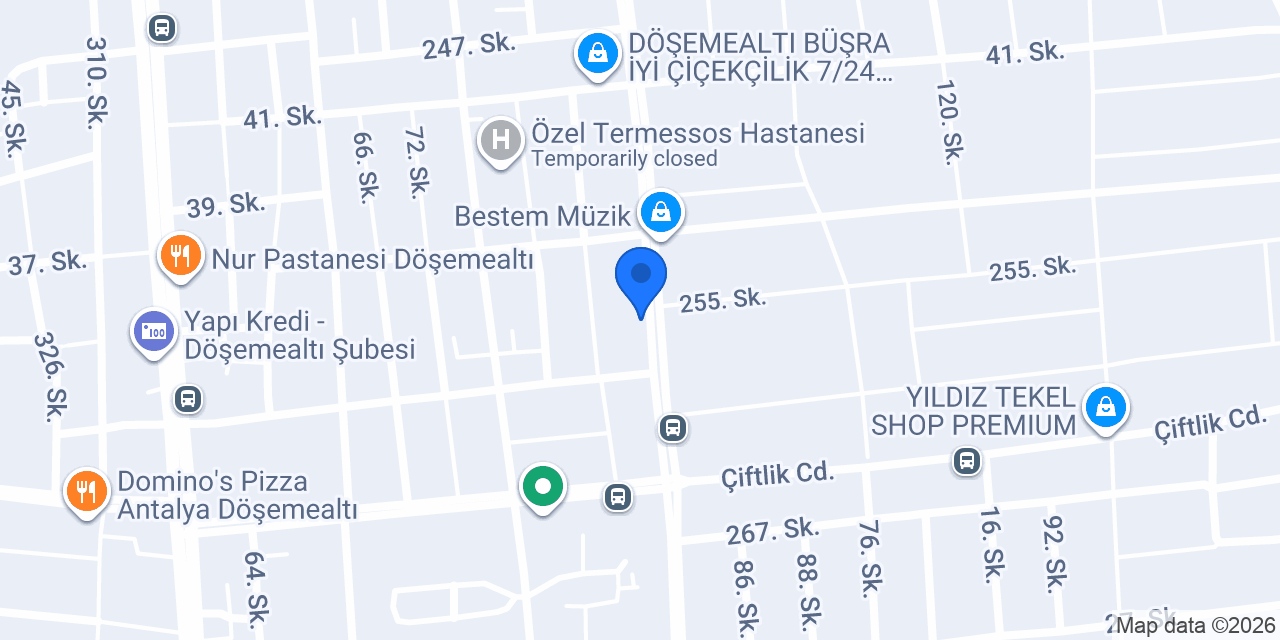 ZEYBEK İLAÇLAMA konumu
