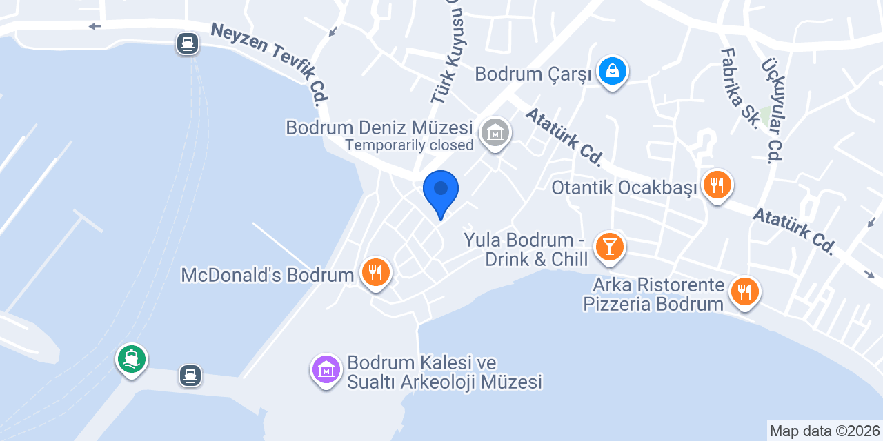 anthony's restaurant bodrum konumu