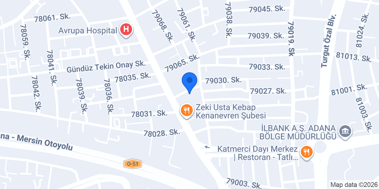 Salon Burhan Karataş konumu