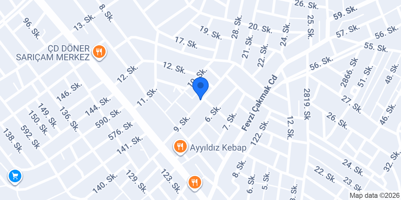 Eyvaz Hırdavat konumu