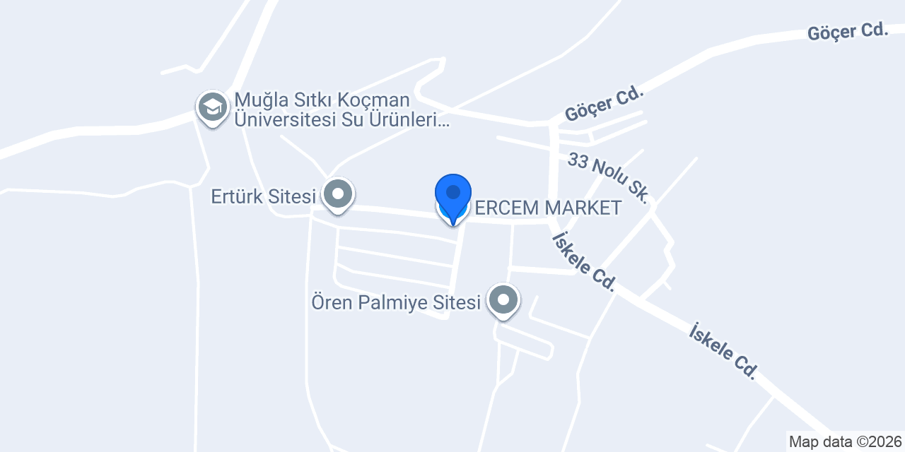 ERCEM MARKET konumu