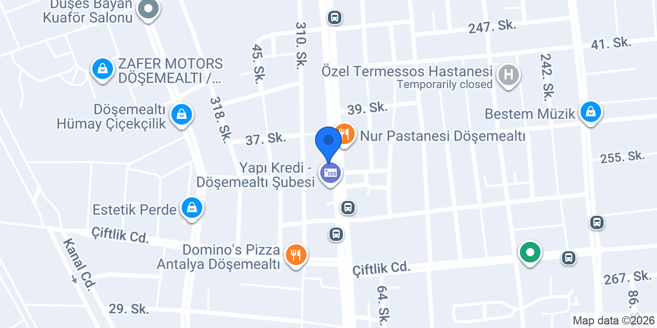 Osmanlı Elektrik konumu