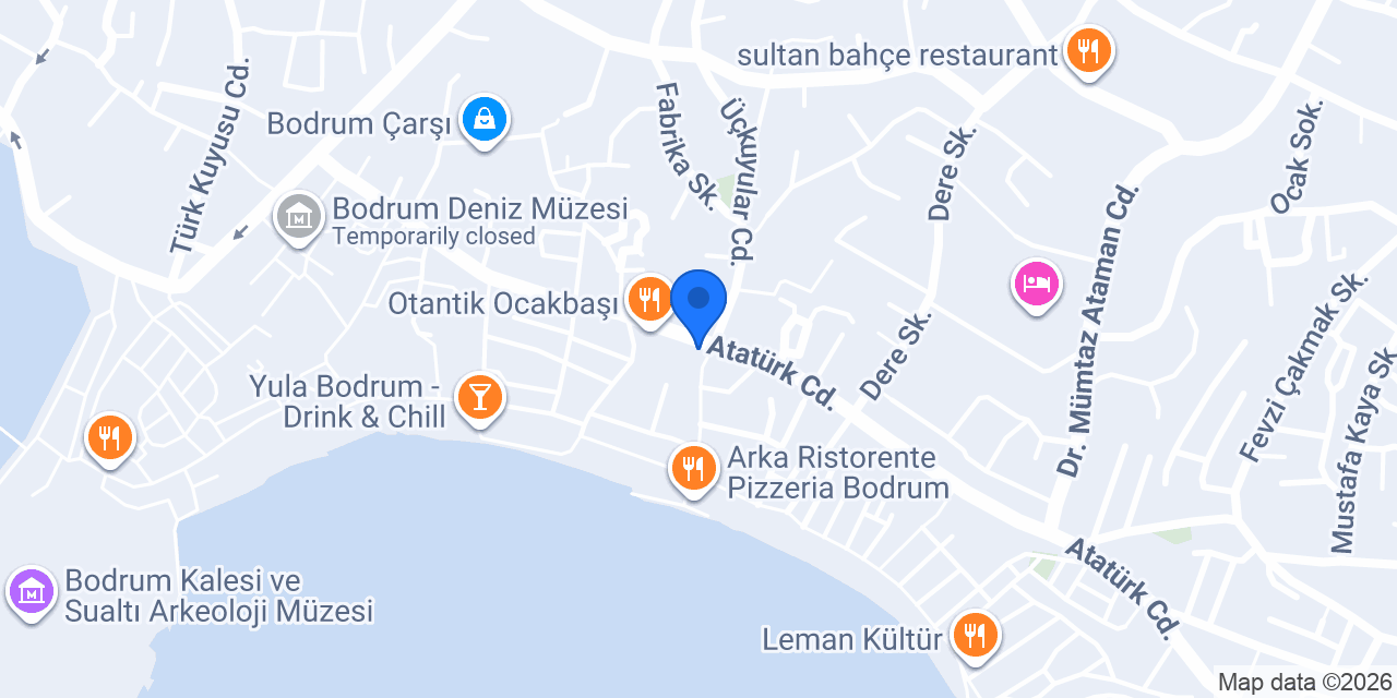 Uğur Taksi konumu