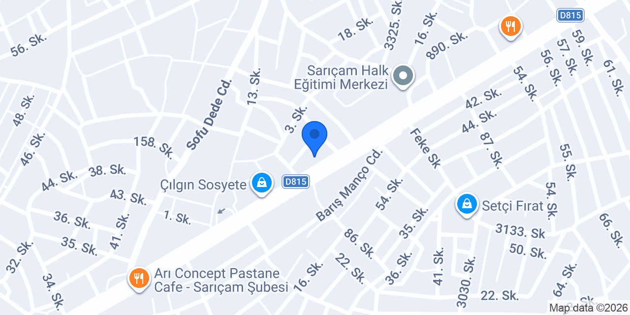 Adana Angel Bayan Kuaförü konumu