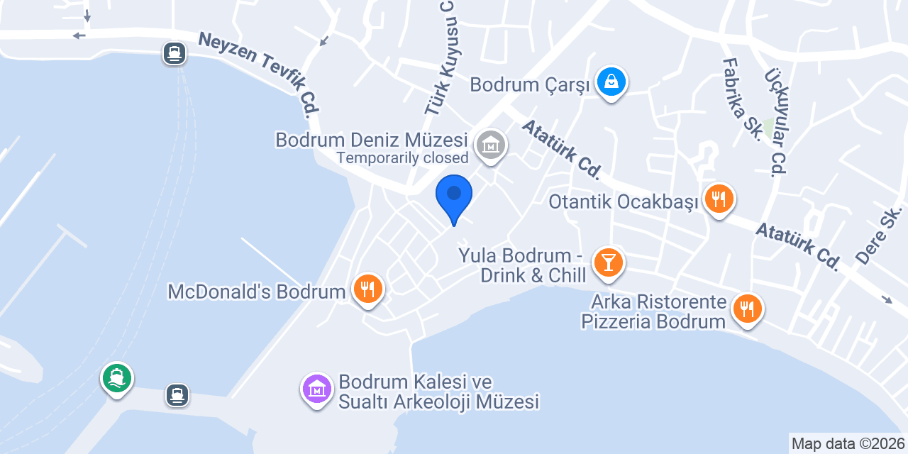Halikarnas terzi konumu