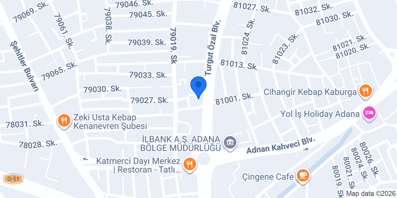 Mithril Veteriner Kliniği konumu