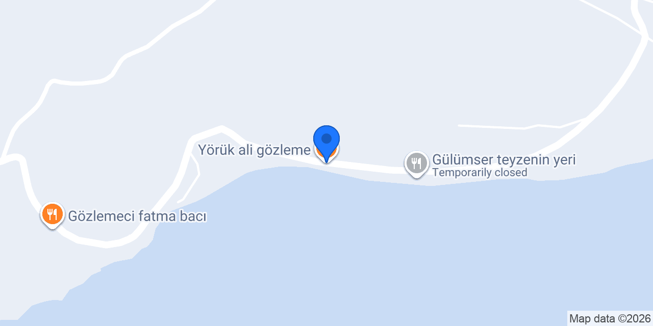 Yörük ali gözleme konumu