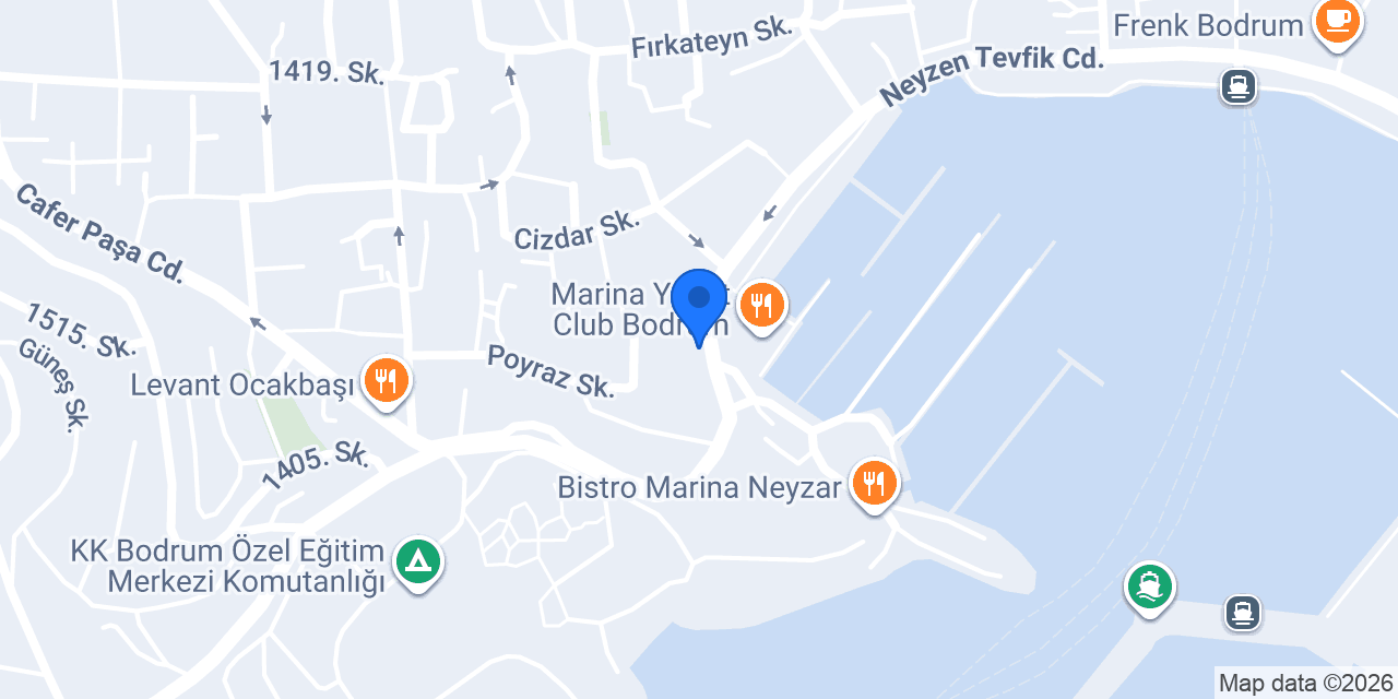 Alarga Lokal Bodrum konumu