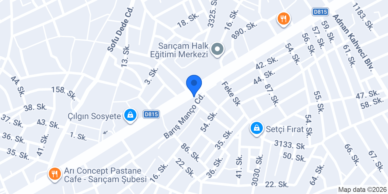 Karaoğlu Elektrik konumu