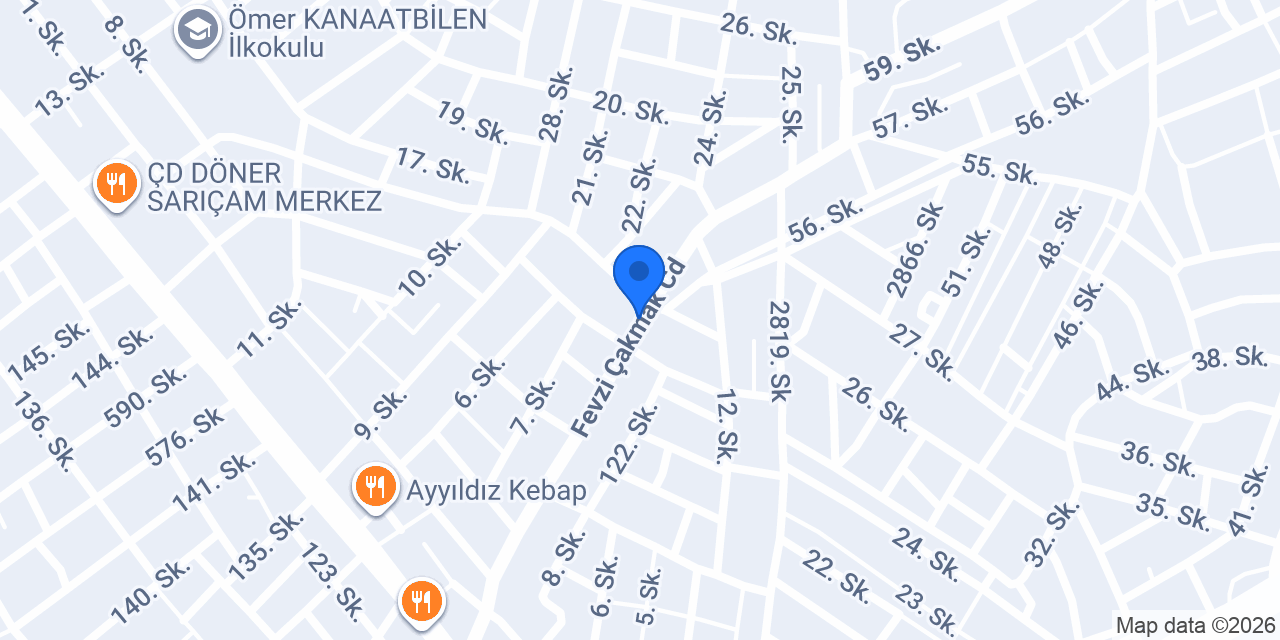 Gül Eczanesi konumu