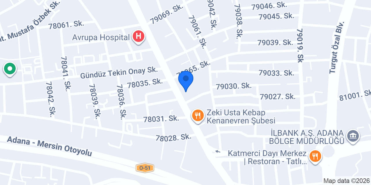 cukurova temizlik konumu