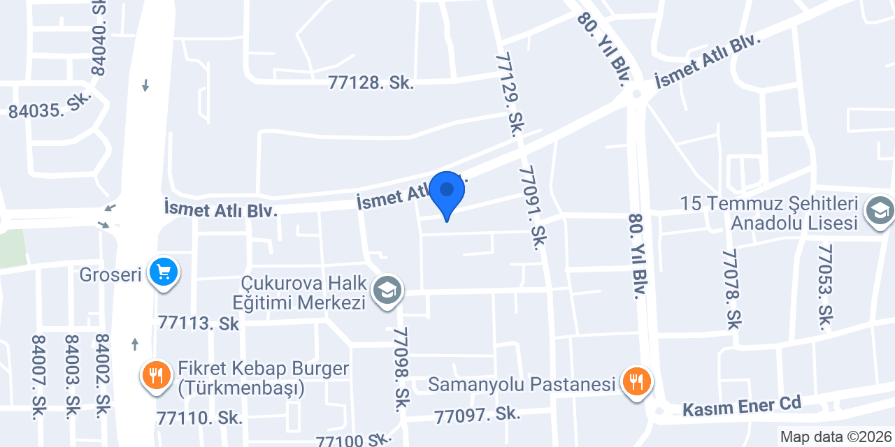 Cansu Emlak Inşaat konumu