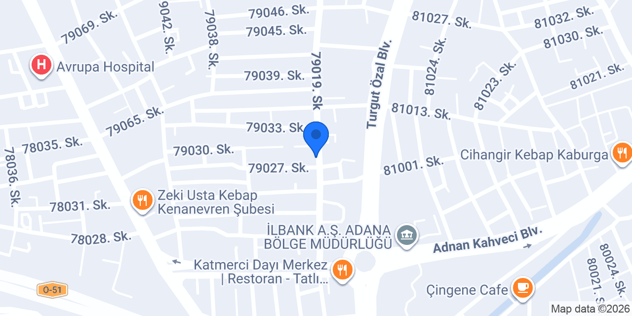 KIVANÇ PREMIUM HOTEL konumu