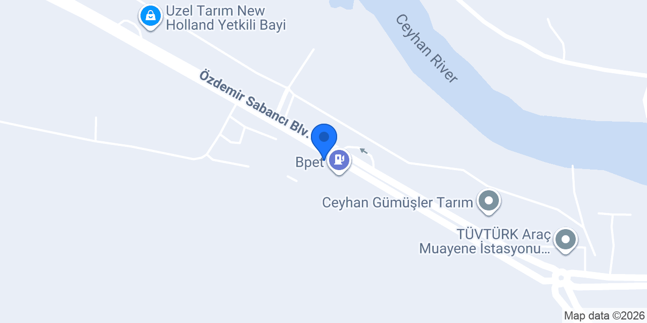 Özsavrunlar Tarım konumu