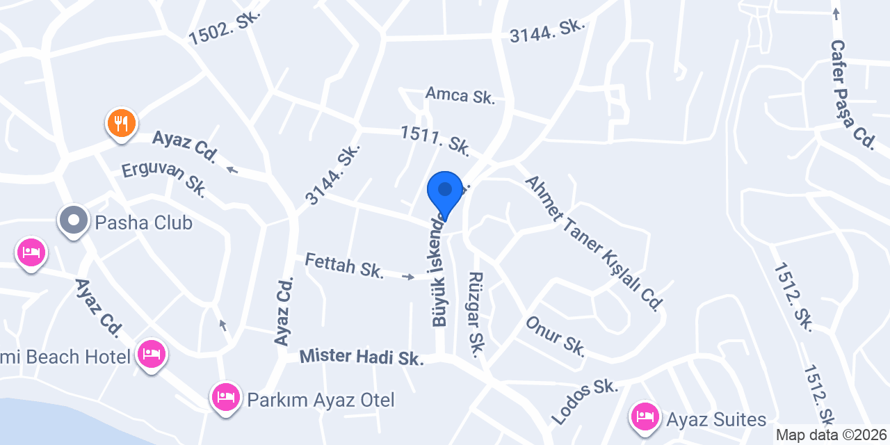 Pedasa Veteriner Kliniği konumu
