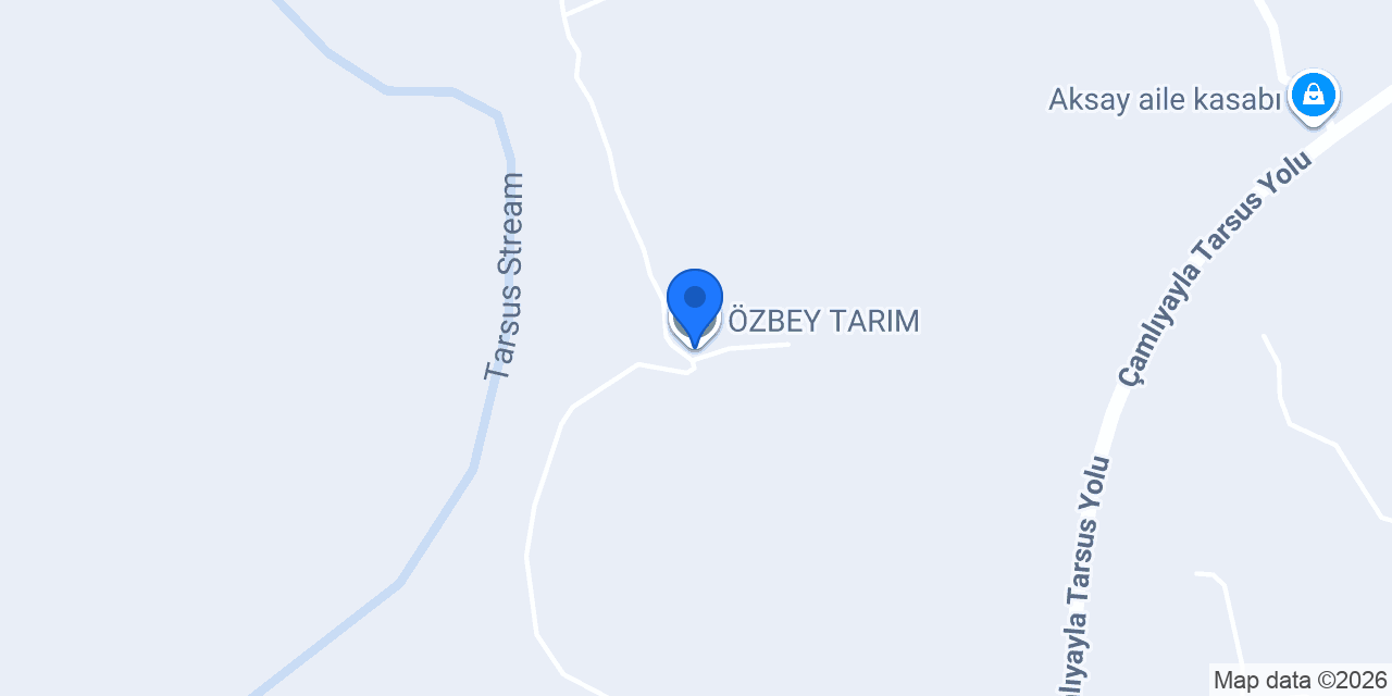 ÖZBEY TARIM konumu
