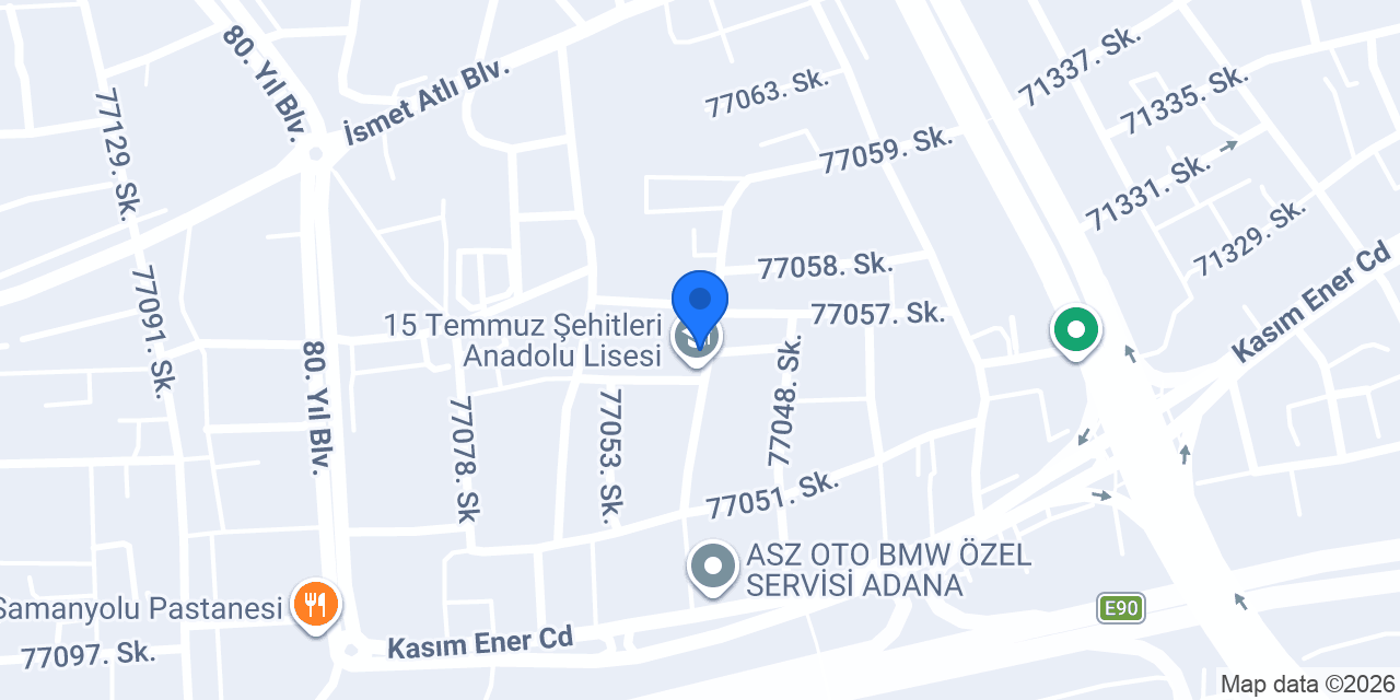 Matematik Öğretmeni konumu