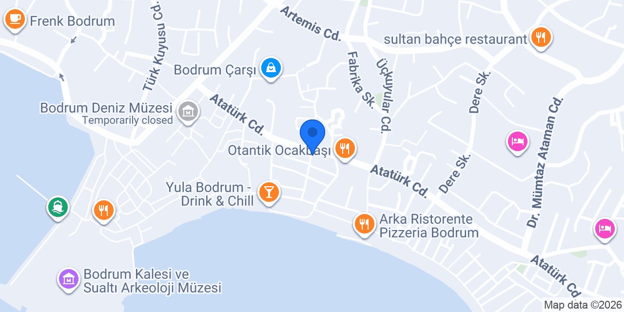 Bodrum Bi Dene Kumpir & Waffle konumu