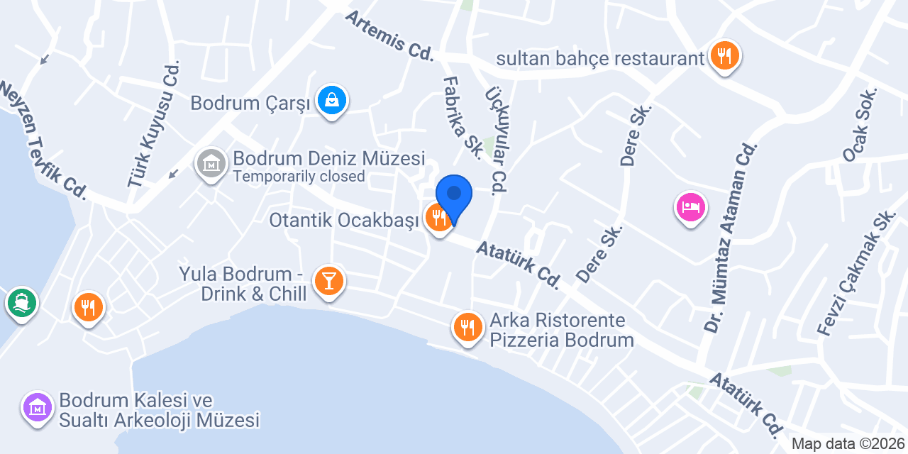 İnci Çiçek Evi Gölköy konumu