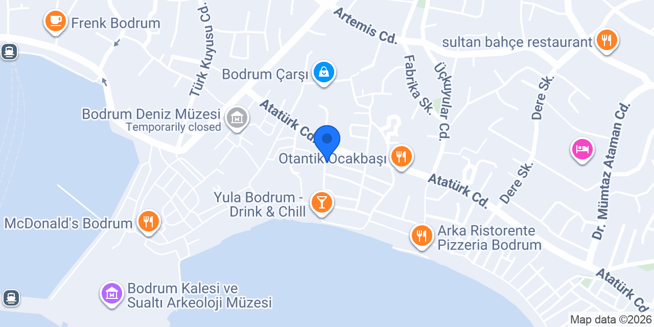 Tinto Pizzeria konumu