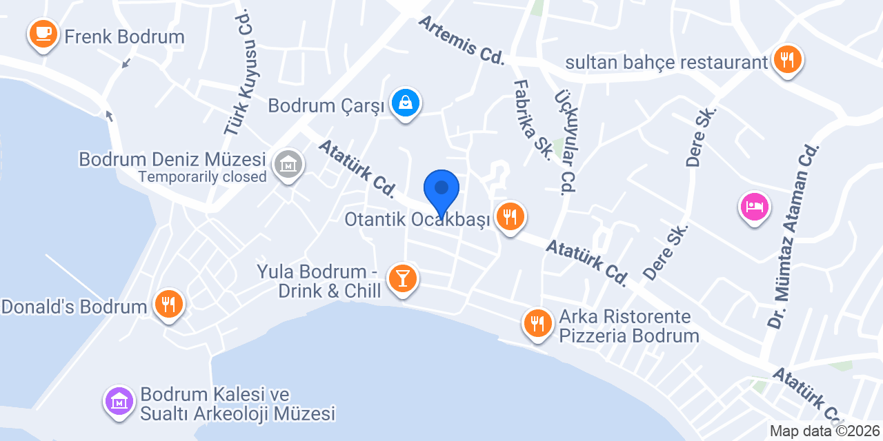 Bodrum Teknoloji Dünyası konumu