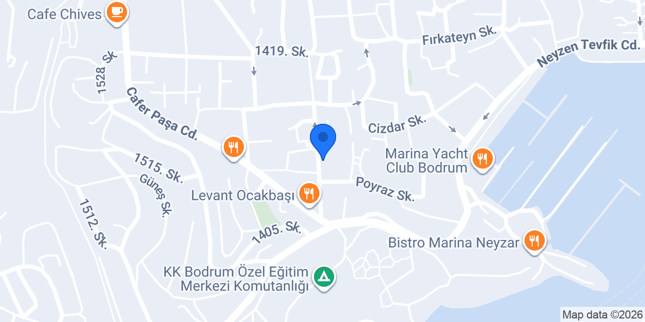 Muvaffak Pansiyon konumu