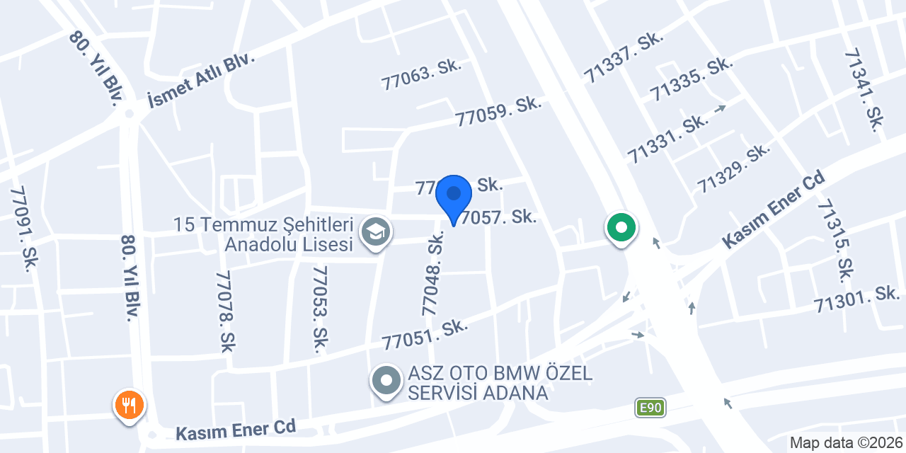 Salon Serkan Aktoprak konumu