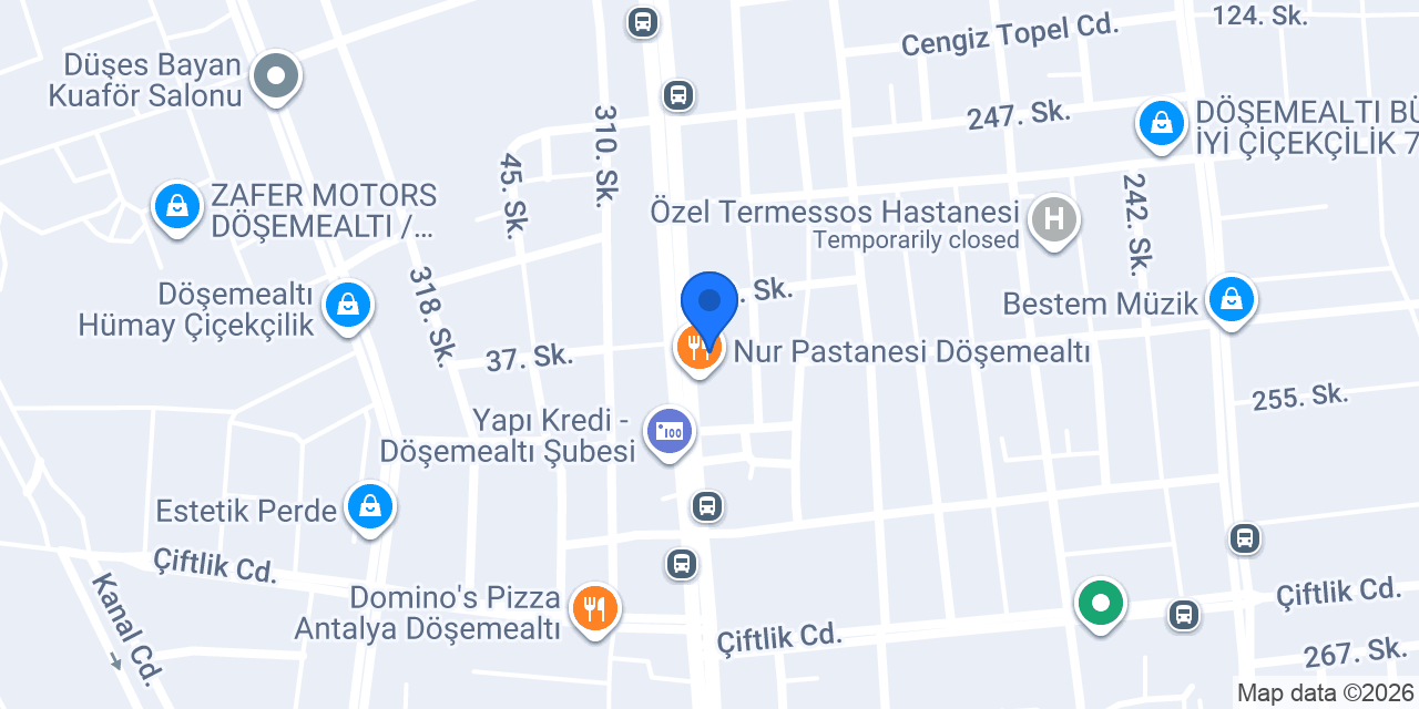 Eski Usül Has Döner konumu