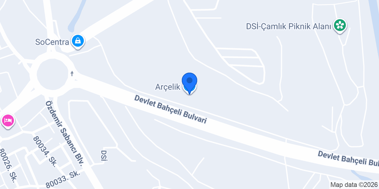 Arçelik konumu