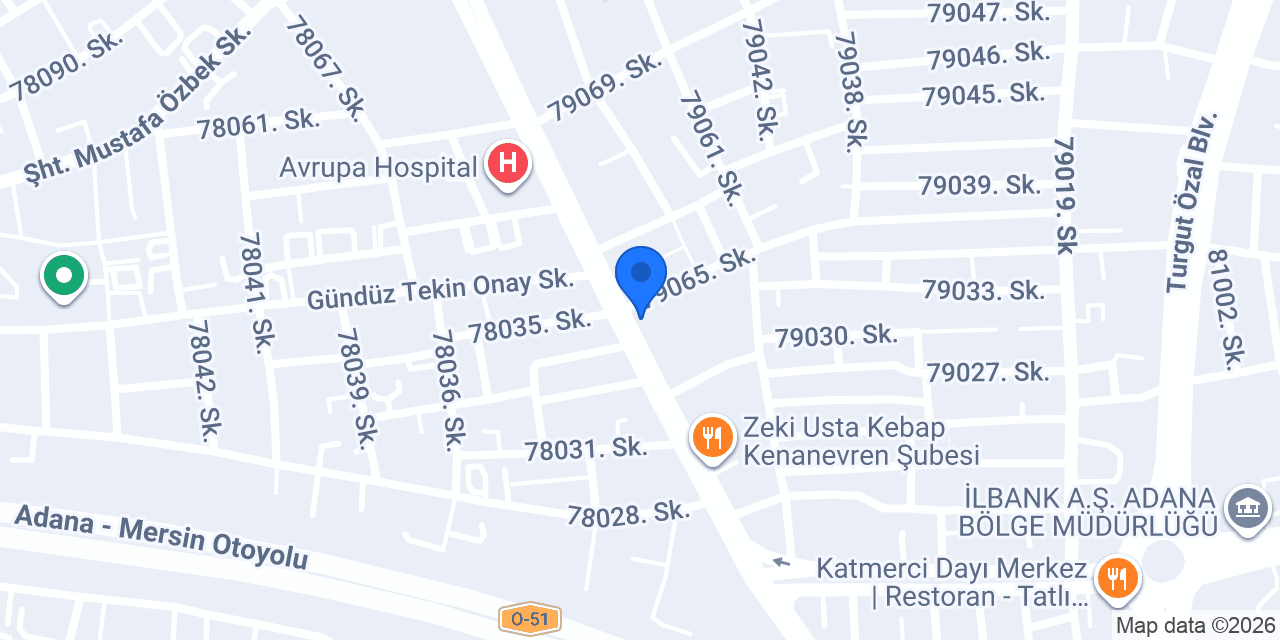 Kan Vakfı konumu
