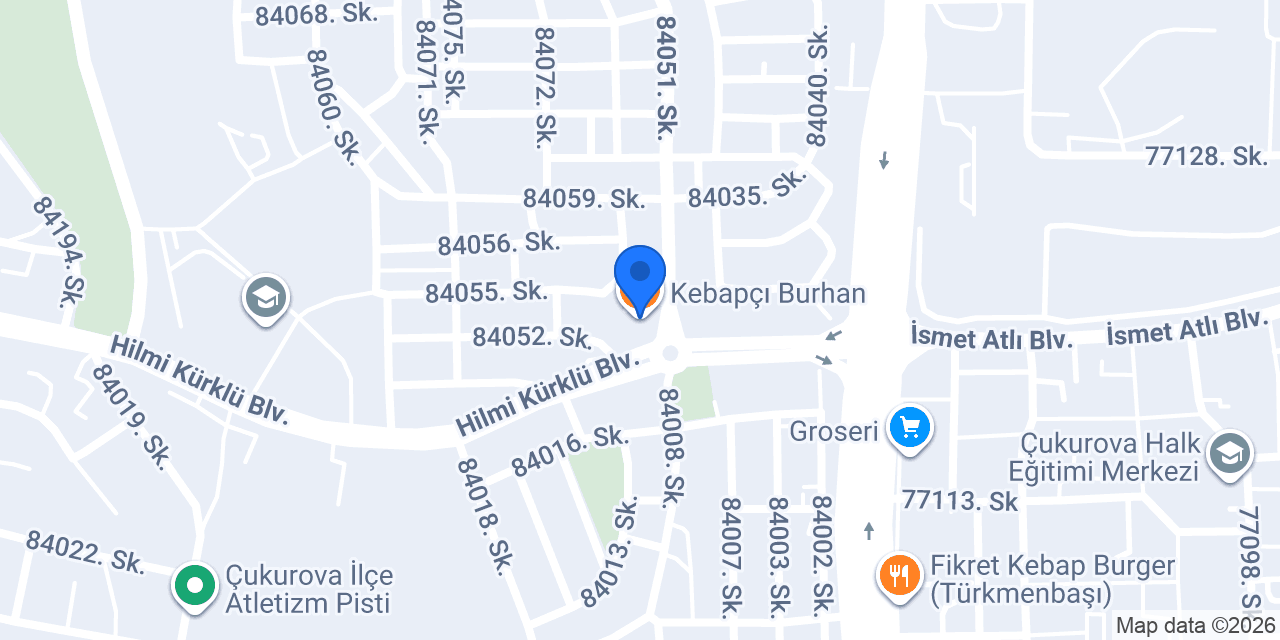 Kebapçı Burhan konumu